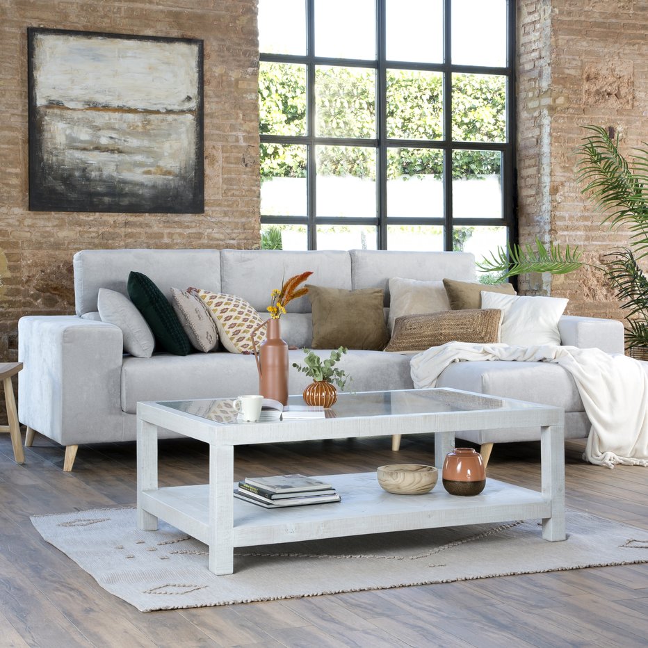 Cuzco mesa de centro de madera y cristal 50 % de descuento Unkategorisiert online kaufen