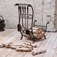 Estante de leña Stirling | marrón rojizo | Alto/Ancho/P aprox. 84/54/40 cm Unkategorisiert online kaufen Estante de leña Stirling | marrón rojizo | Alto/Ancho/P aprox. 84/54/40 cm Unkategorisiert online kaufen