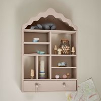Estantería de pared infantil Minnora | rosa | Alto/Ancho/P aprox. 60/40/14 cm Unkategorisiert online kaufen