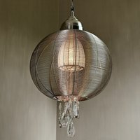 Lámpara colgante Sunbrook | plata | Alto/Ø aprox. 54/40 cm Unkategorisiert online kaufen Lámpara colgante Sunbrook | plata | Alto/Ø aprox. 54/40 cm Unkategorisiert online kaufen