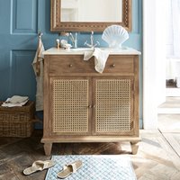 Lavabo Emyl | marrón/blanco | Alto/Ancho/P aprox. 95/91/56 cm Unkategorisiert online kaufen Lavabo Emyl | marrón/blanco | Alto/Ancho/P aprox. 95/91/56 cm Unkategorisiert online kaufen