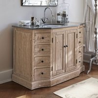 Mueble de baño con lavabo Manaurie | gris envejecido/negro | Alto/Ancho/P aprox. 86/120/60 cm Unkategorisiert online kaufen Mueble de baño con lavabo Manaurie | gris envejecido/negro | Alto/Ancho/P aprox. 86/120/60 cm Unkategorisiert online kaufen
