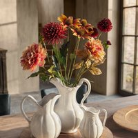Set de 4 flores decorativas Zévrine | multicolor | Alto/Ancho/P aprox. 66/27/15 cm Unkategorisiert online kaufen