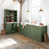 Set de 4 muebles de cocina Lansbury | verde/blanco | Unkategorisiert online kaufen