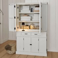 Vitrina Lydia | blanco | Alto/Ancho/P aprox. 185/115/48 cm Unkategorisiert online kaufen
