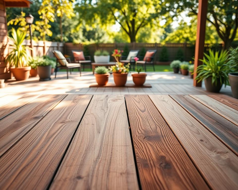 Comparación de maderas para exterior