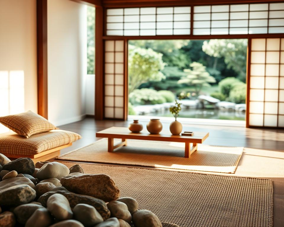 Materiales naturales Japandi