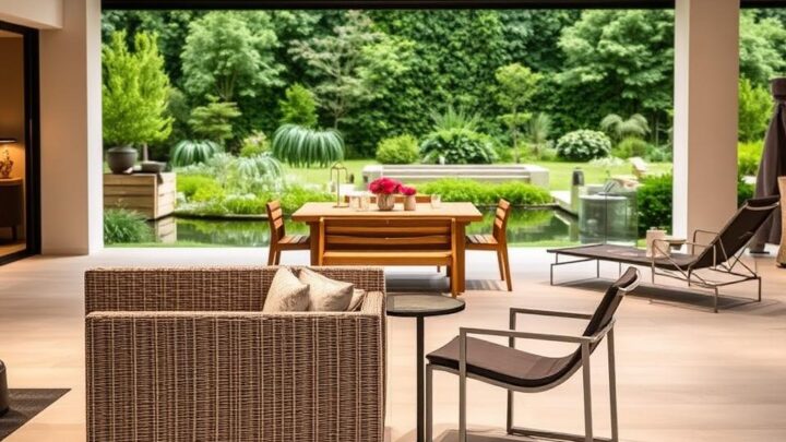 Materiales para muebles de jardín – Comparación