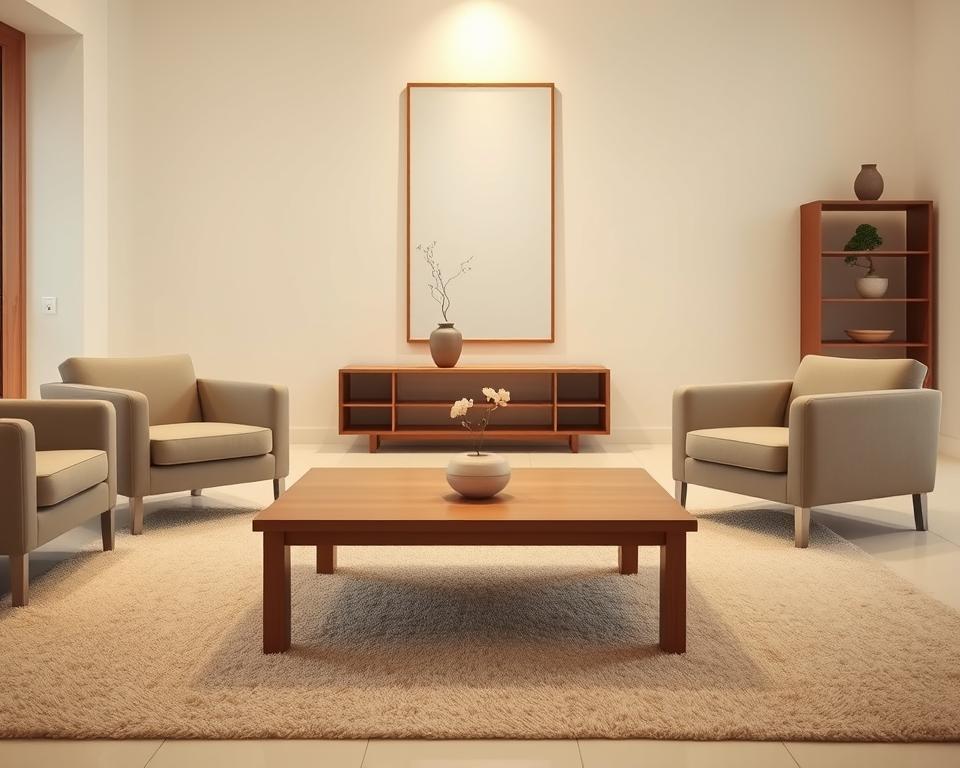 Muebles Japandi minimalistas