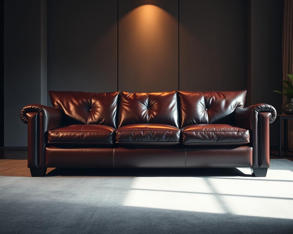 Sofá de cuero de alta calidad